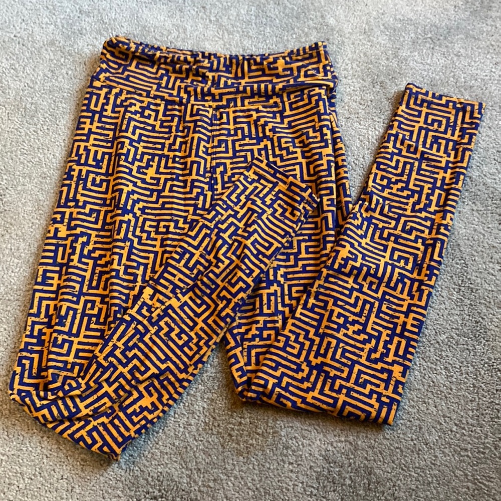 Lularoe super soft pattern leggings, one size
